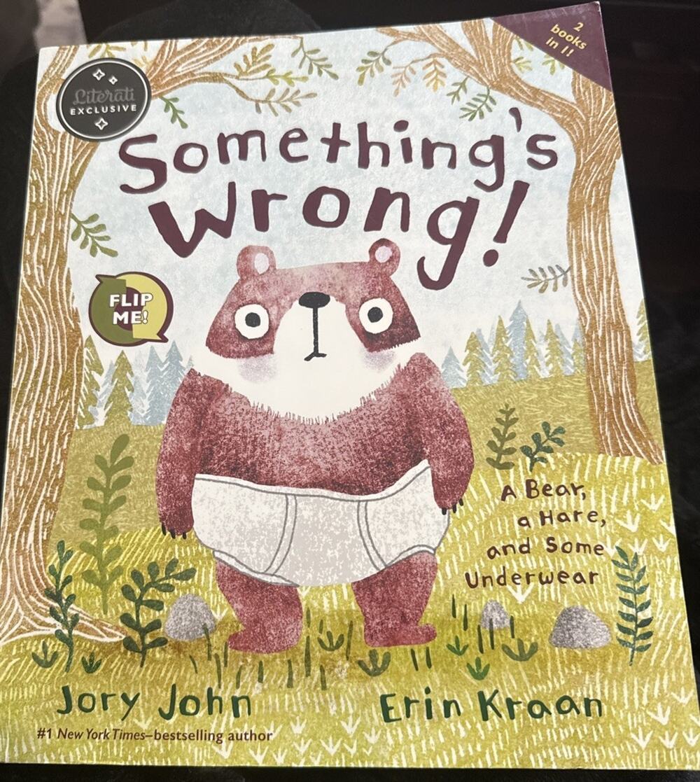 Something's Wrong!: A Bear, a Hare, and Some Underwear (A Bear and Hare Book...